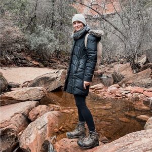 Eddie Bauer Hooded winter coat